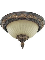 Madeleine 13 1/2 inch Flush-Mount Ceiling Light.